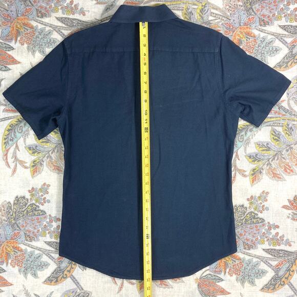 Harley Davidson Black Short Sleeve Button Shirt M - Picture 7 of 7